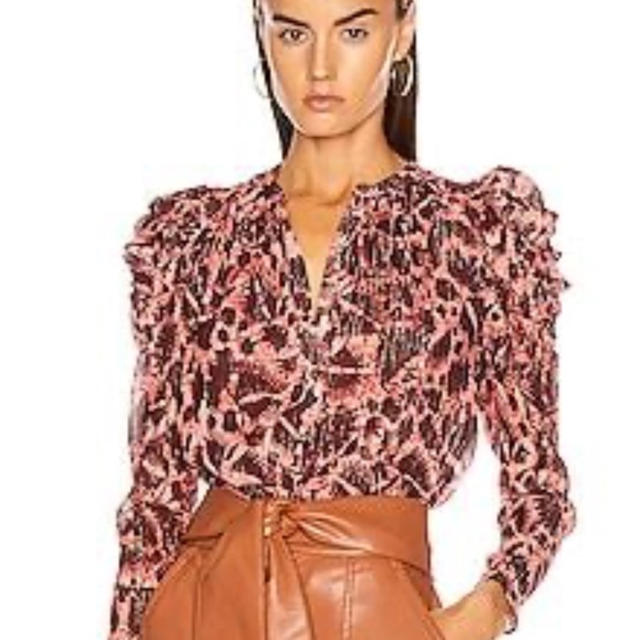 Ulla Johnson Adina Blouse sz US 6 M - Picture 5 of 10